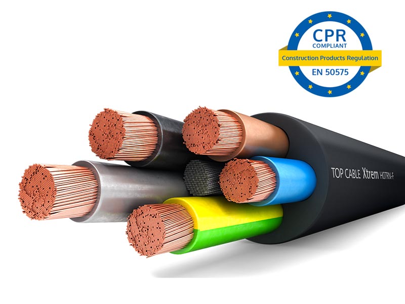電纜符合CPR |頂電纜