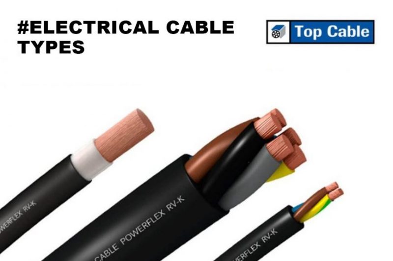 電纜類型、尺寸和安裝